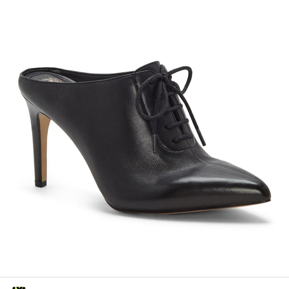 Vince Camuto lace-up mules